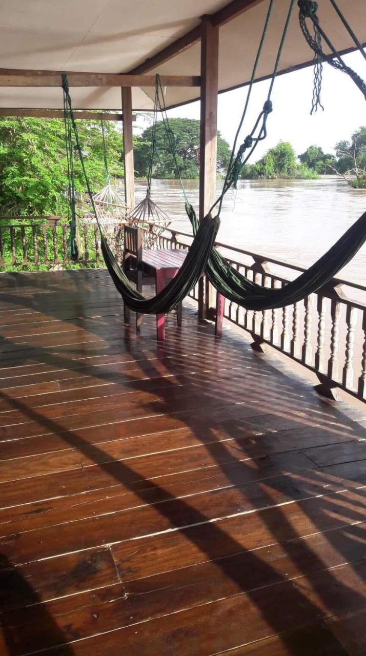 Hotel Riverside Bungalow Ban Dondét Exteriér fotografie