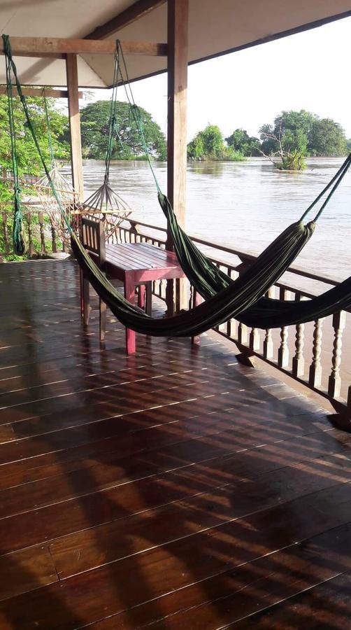 Hotel Riverside Bungalow Ban Dondét Exteriér fotografie
